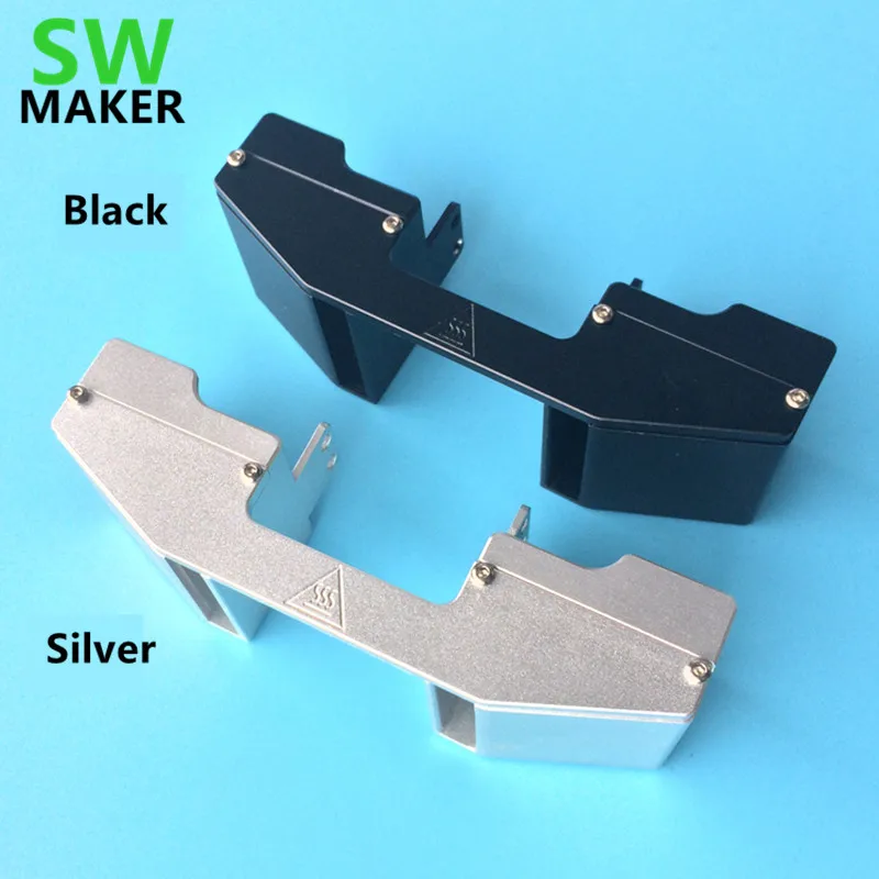 Крышка вентилятора из алюминиевого сплава для UM2 + ultimaker2 Улучшенный воздуховод