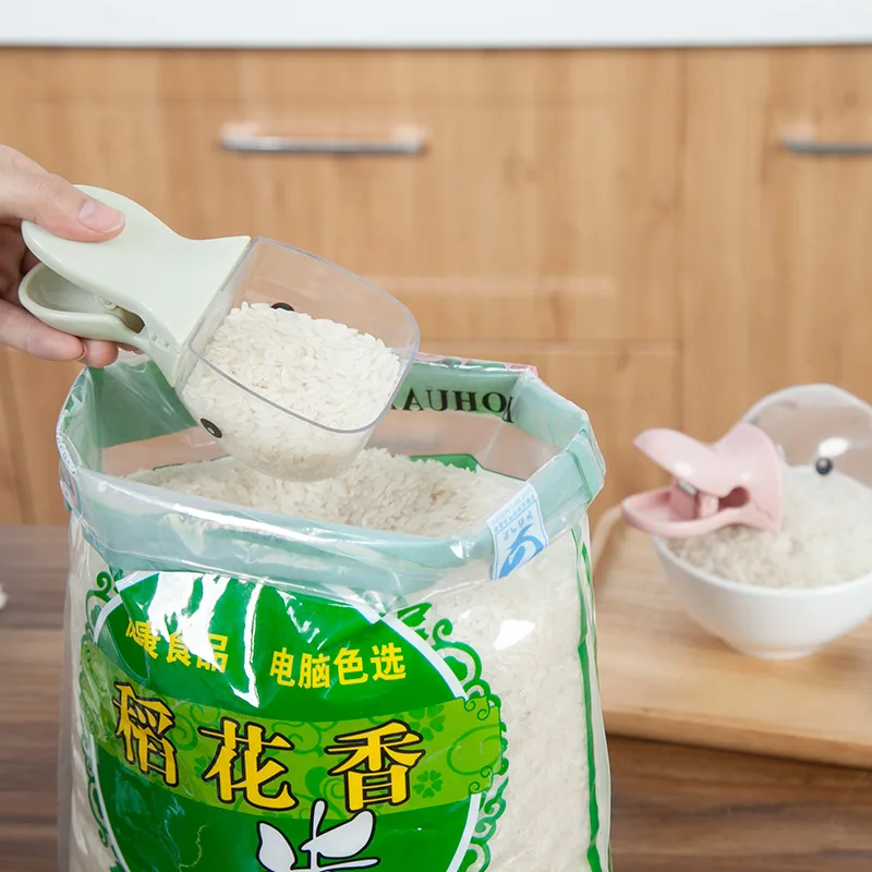 Лопатка для риса многофункциональная пластиковая в форме головы утки ложка с