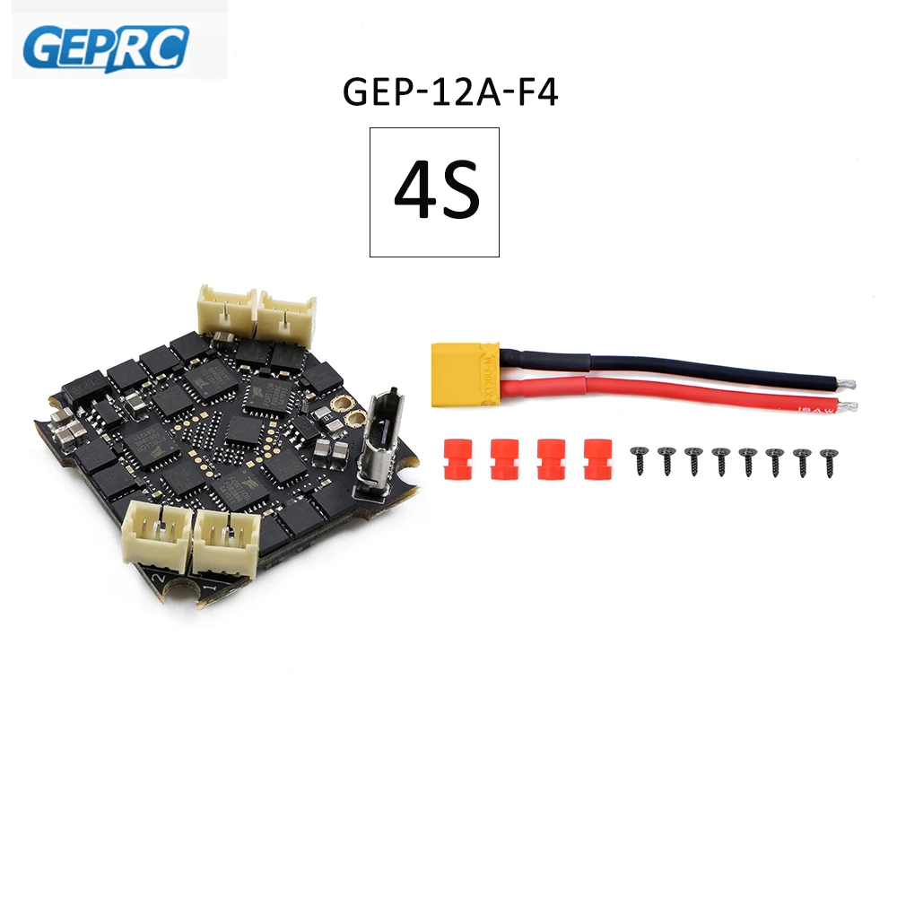 GEPRC GEP 12A F4 STM32F411 Контроллер полета и ESC Поддержка 2 ~ 4S Аккумулятор для крошечных