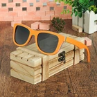 Мужские и женские деревянные очки с поляризацией, в подарок