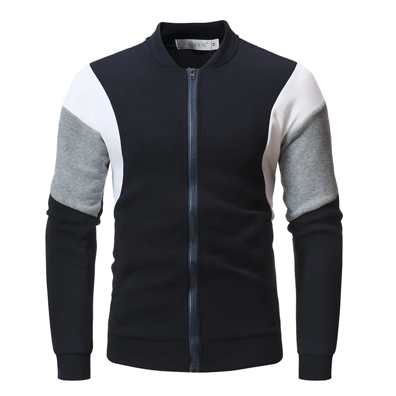 Brand 2019 Winter Warm Hoodie Patchwork Solid Hoodies Men Fashion Tracksuit Male Sweatshirt Hoody Mens Thicken Fleece 578 | Мужская