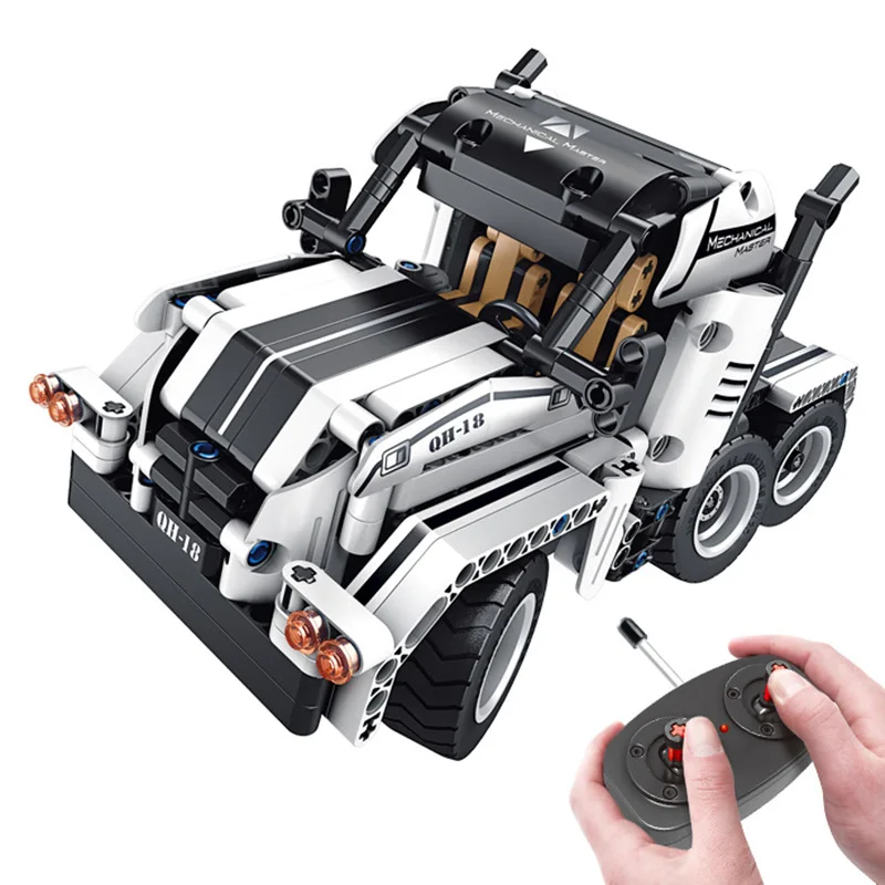 Technic 2 в 1 функции мощности инфракрасный луч RC автомобиль грузовик трактор