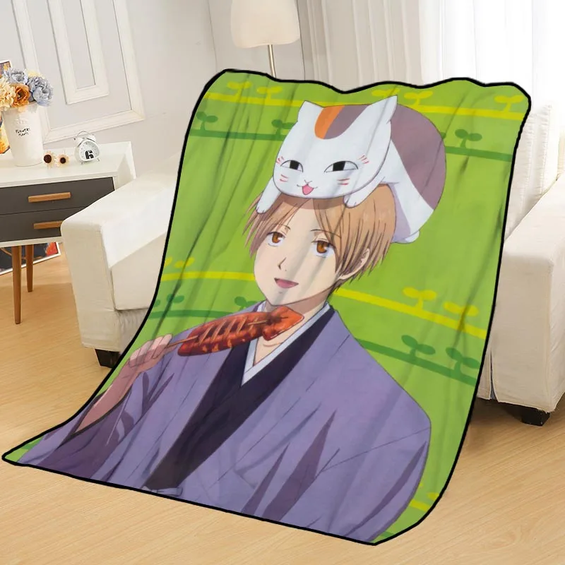 Обычай Natsume Yuujinchou одеяло s для кроватей мягкое летнее аниме путешествий|Шаль| |