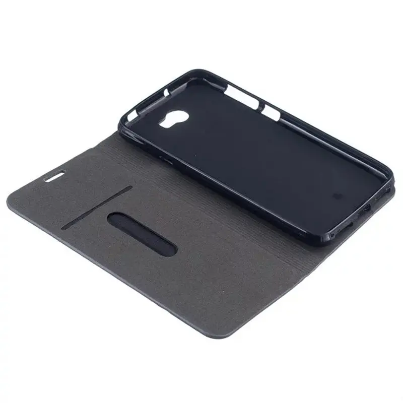 Для Huawei Y5 II чехол 2016 Бумажник Обложка на заднюю панель из искусственной кожи для