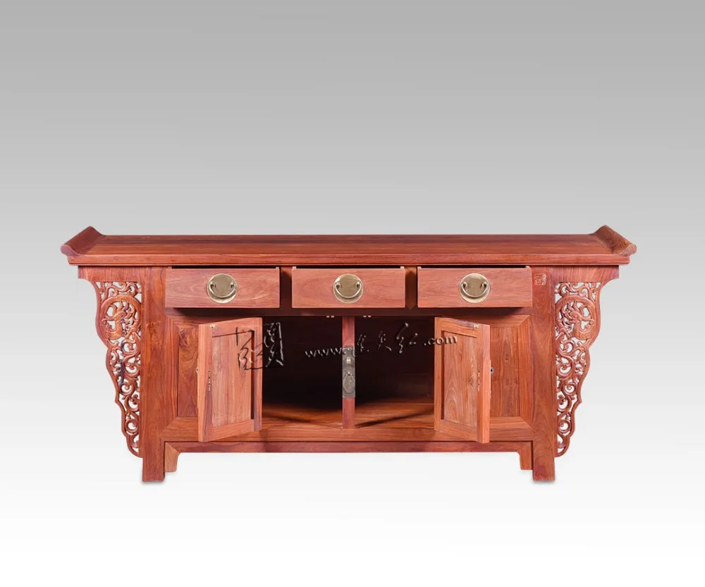 Шкафы для гостиной из розового дерева с 3 ящиками домашняя мебель отдыха массива