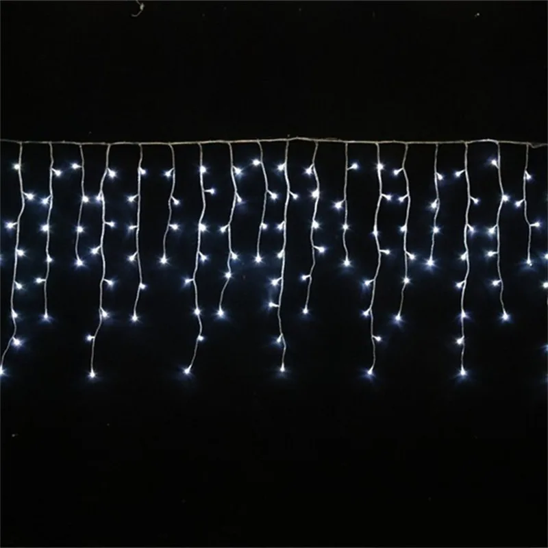 Праздничный светильник ing 3,5 м 96LED гирлянда Сказочный светильник занавеска сосулька фестиваль Рождественская гирлянда украшение Новогодняя Свадебная гирлянда