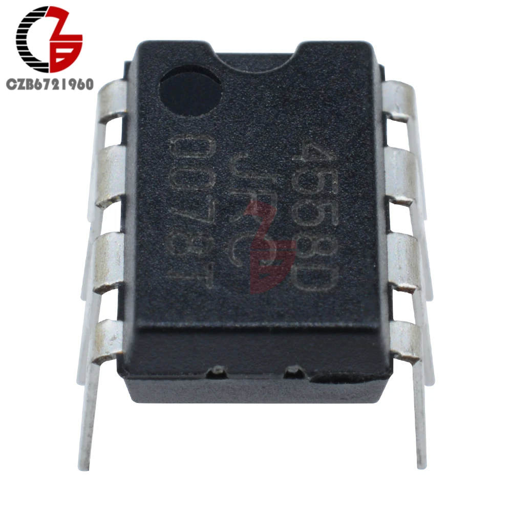 20 шт. JRC4558D NJM4558D JRC 4558D DIP8 OPAMP OP AMPS чип IC JRC4558|Соединители| |