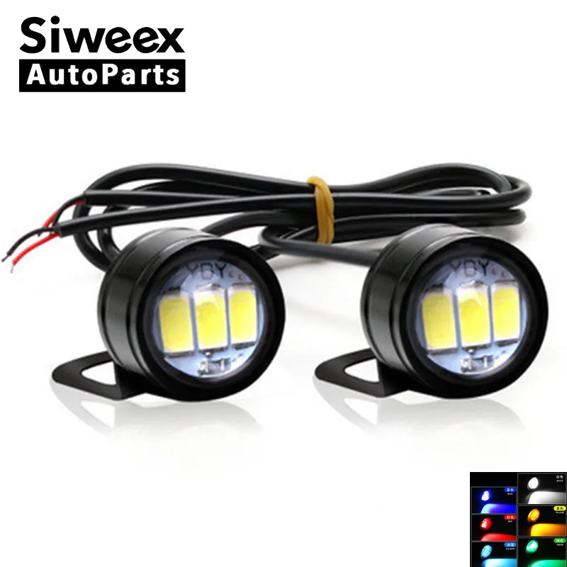 Светодиодсветодиодный лампы 3SMD 5730 Eagle Eye для заднего хода дневные ходовые