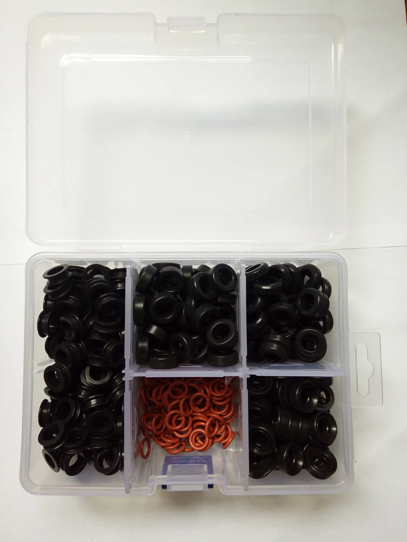 Бесплатная доставка комплект уплотнений для топливного инжектора 350 шт./коркор.