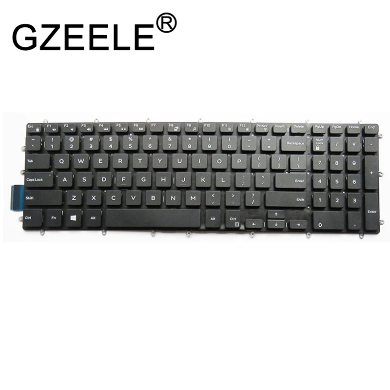 GZEELE новый английский США клавиатура для ноутбука DELL Inspiron 3583 3584 3585 3593 3595 5767 17- P32E-001