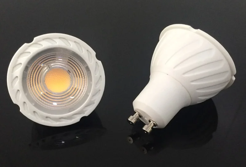 Новый Arrvial E27 E11 GU10 MR16 LED COB прожектор с регулируемой яркостью 5 Вт 7 точечная лампа