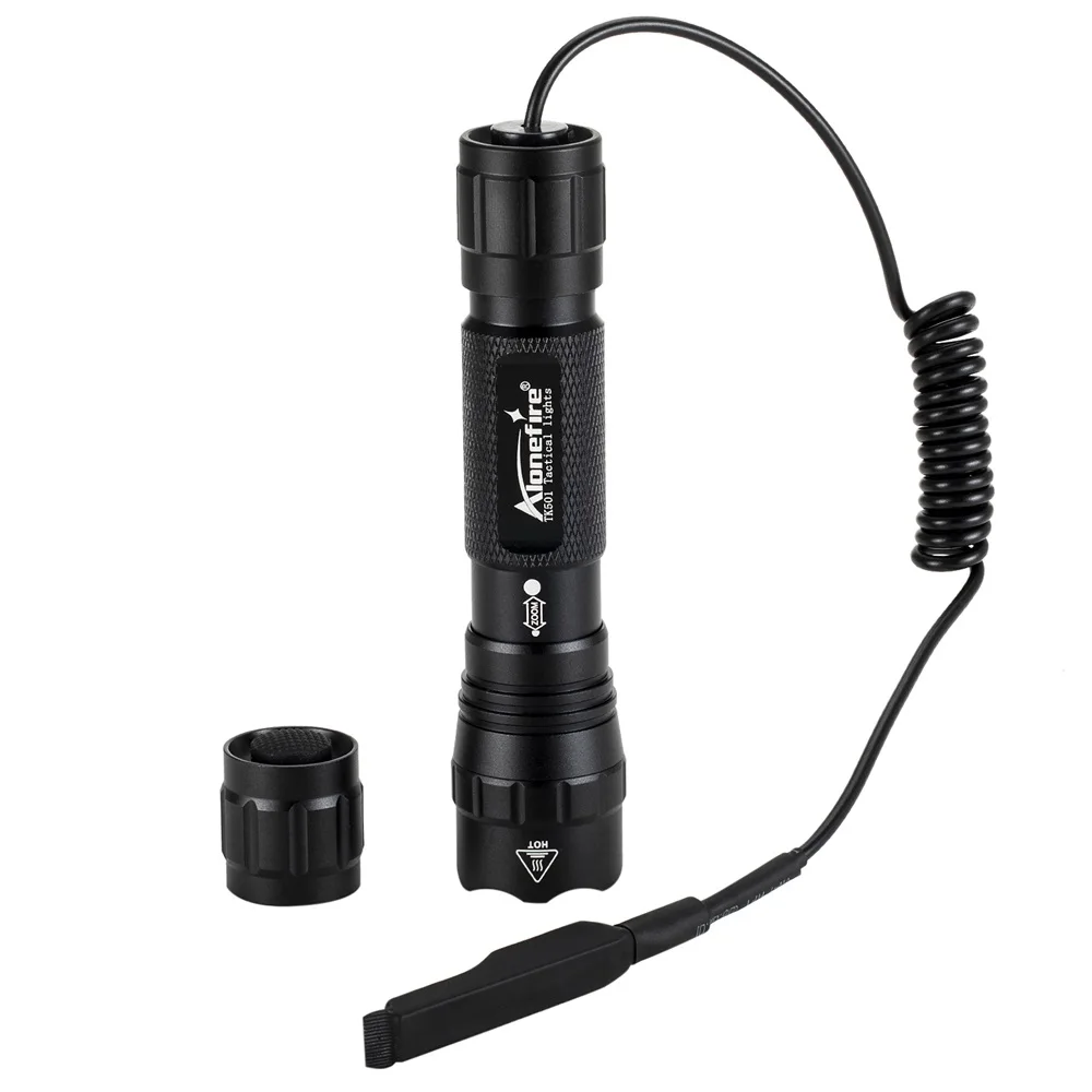 Тактический фонарик AloneFire tk503 с инфракрасным излучением тактический