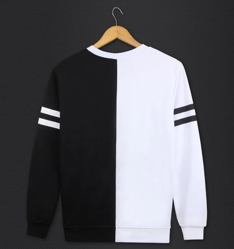 Danganronpa Косплей Монокума костюм унисекс Толстовка Футболка куртка с капюшоном повседневное пальто игра Аниме периферийная