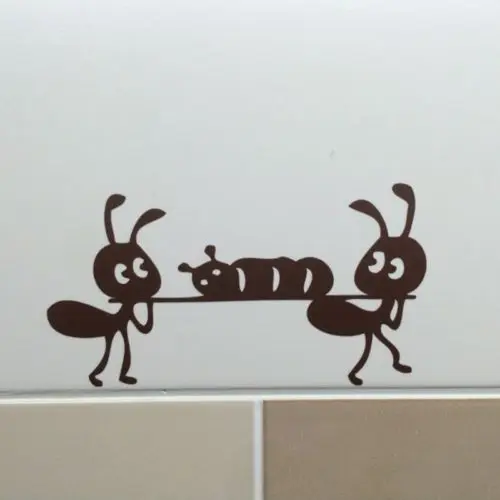 1 шт. съемные стенки милые наклейки из мультфильмов Ant на зеркало окна для