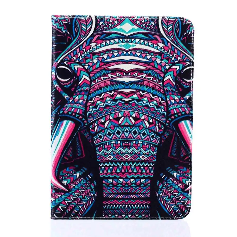 Чехол для samsung Galaxy Tab S2 9,7 T815 T810 SM-T810 кошелек с рисунком цветка дерева из искусственной кожи для samsung T810 T815 - Цвет: 1