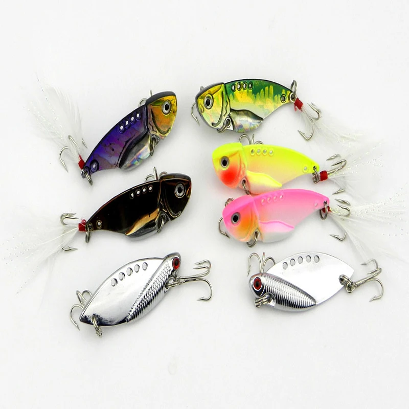 

7 шт., искусственные рыболовные приманки, 5,5 см, 11 г