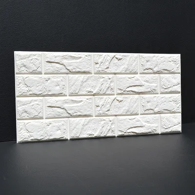 Красные 3D обои из пенополистирола 30x60 см безопасные для домашнего декора сделай