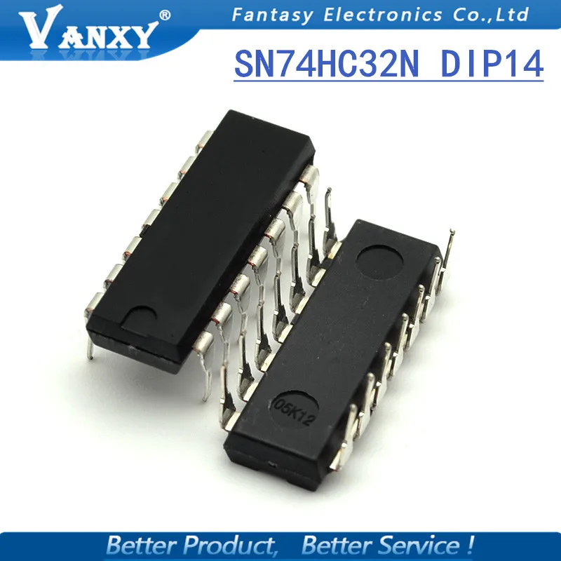 100 шт. SN74HC32N DIP14 SN74HC32 DIP 74HC32N 74HC32 новая и оригинальная интегральная схема |