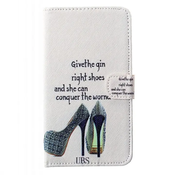 High Heels Чехол-Обложка для LG G3 D830 D831 D850 D855 LS990 VS985 F400, кожаный чехол-бумажник с цветочным принтом и американским флагом, флип-чехол для телефона, Fundas Capa P23Z - Цвет: High Heels