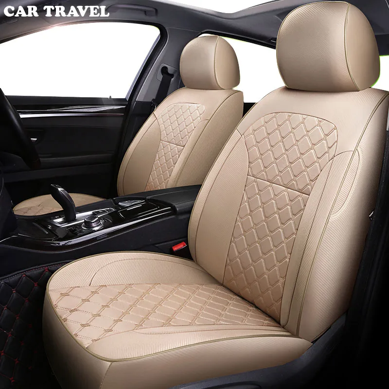 beige Автомобильный дорожный тканевый чехол для сиденья nissan qashqai j10 almera n16 note x-trail t31 patrol y61 teana j31 автомобильный стиль - Название цвета: beige