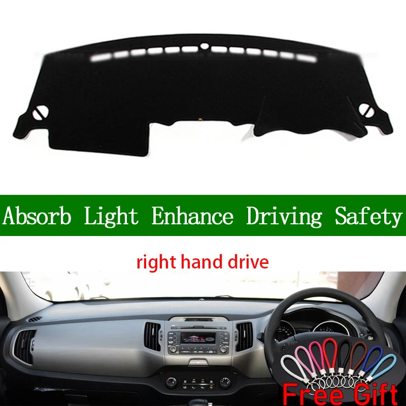 Крышка приборной панели для Kia sportage R 2011 2012 2013 2014 2015 2016 крышка правой руки