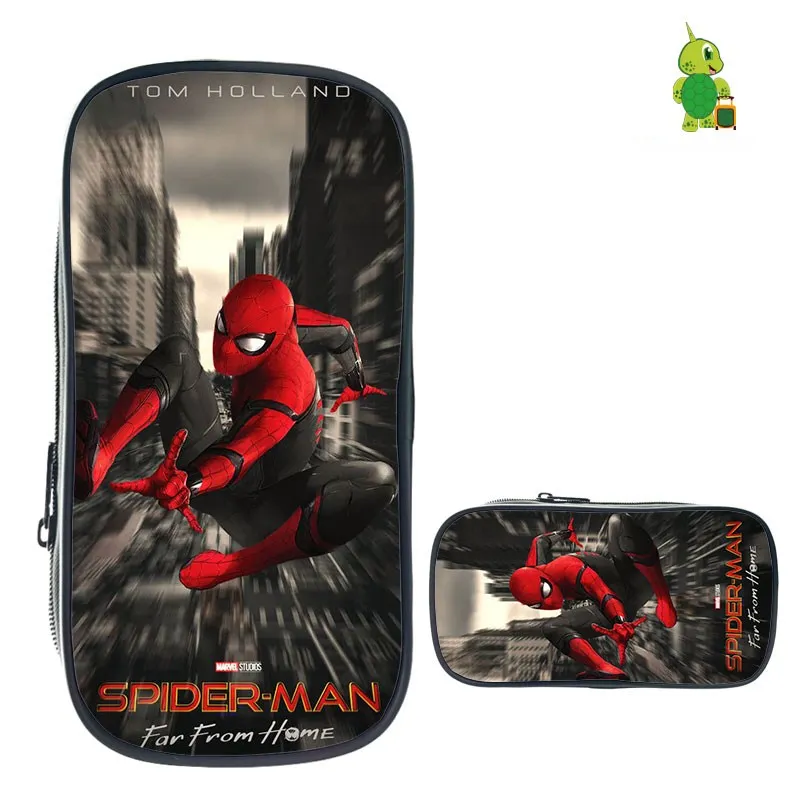 30 Spider Man Far From Home Pencil Case for Boys Girls Stationery Storage Bags Cosmetic Bag Kids School Supplies Makeup Bag - Color: 30