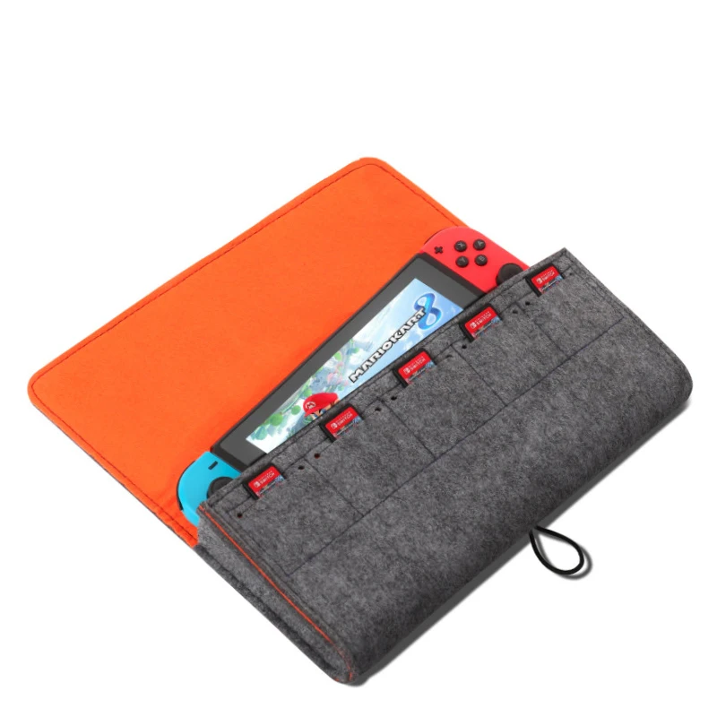 Чехол для Nintendo Switch из фетра сумка переноски портативная игровая консоль Traval