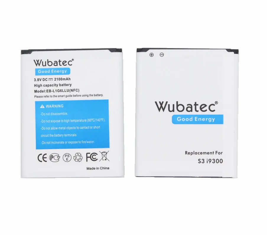 1x2100 мАч S3 NFC EB-L1G6LLU батарея + настенное зарядное устройство для Samsung Galaxy i9300 I9308 I9305