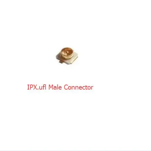 10 шт. IPX. ufl мужской/женский разъем печатного монтажа антенный элемент база прямой позолоченный