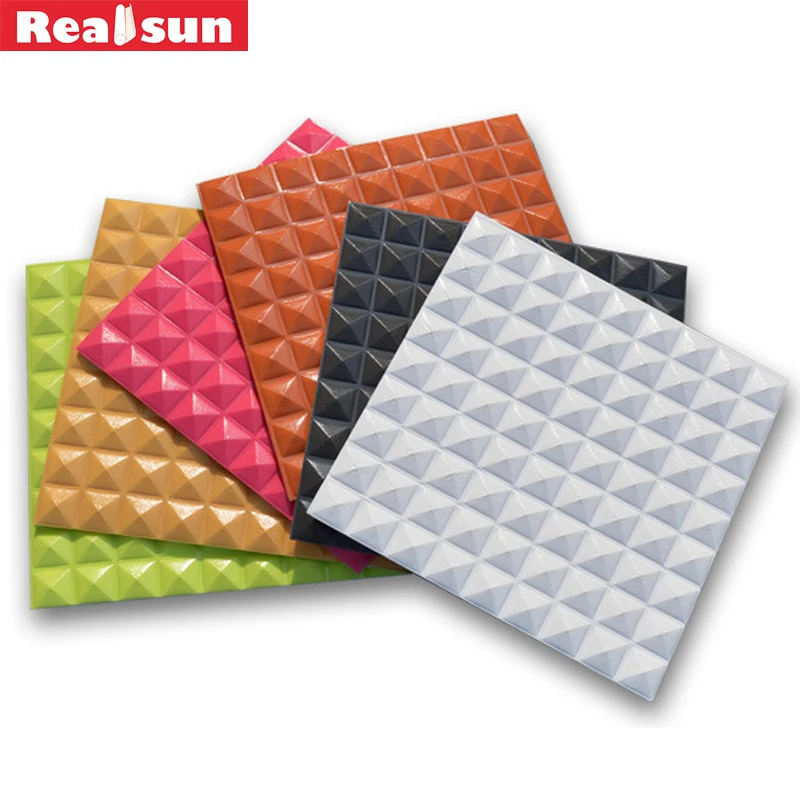 PE Foam Brick Wallpaper 3D Mosaic Wall Stickers Waterproof Self Adhesive Living Room Home Decor Kids Bedroom | Дом и сад