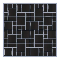 New Trend Self Adhesive Vinyl Waterproof Wall Tile Brick 3D Wall Papers For Bathroom Home Decor Wall Stickers Decals