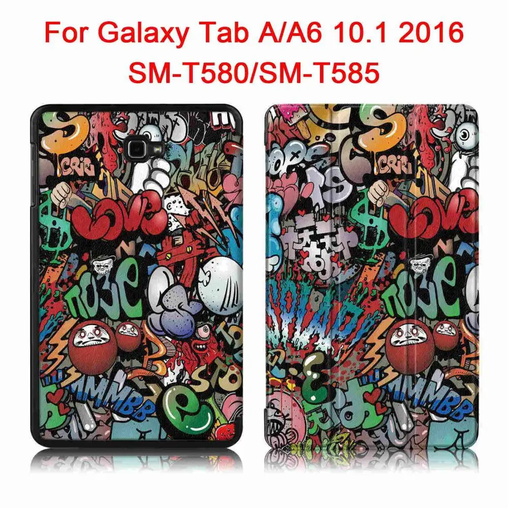 T580 CH TY Чехол для планшета samsung Tab A 10,1 чехол для samsung galaxy tab a 10.1 Чехол - Цвет: T580 CH TY