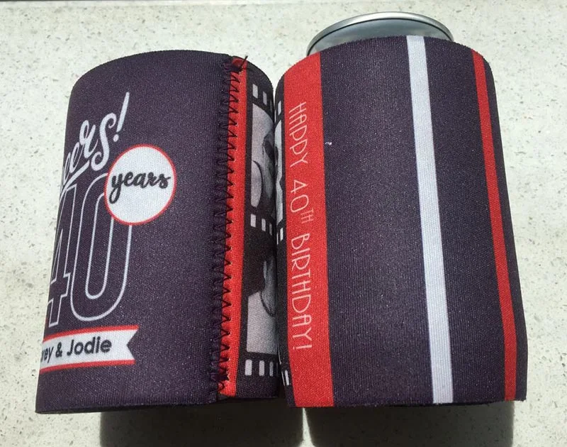 150 шт./лот пользовательский неопреновый держатель для пивных банок чехол бутылки