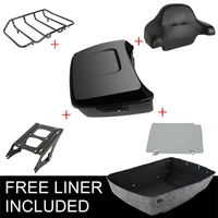 motorcycle king pack trunk mount rack for harley tour pak touring road king street glide road glide 2014 2020