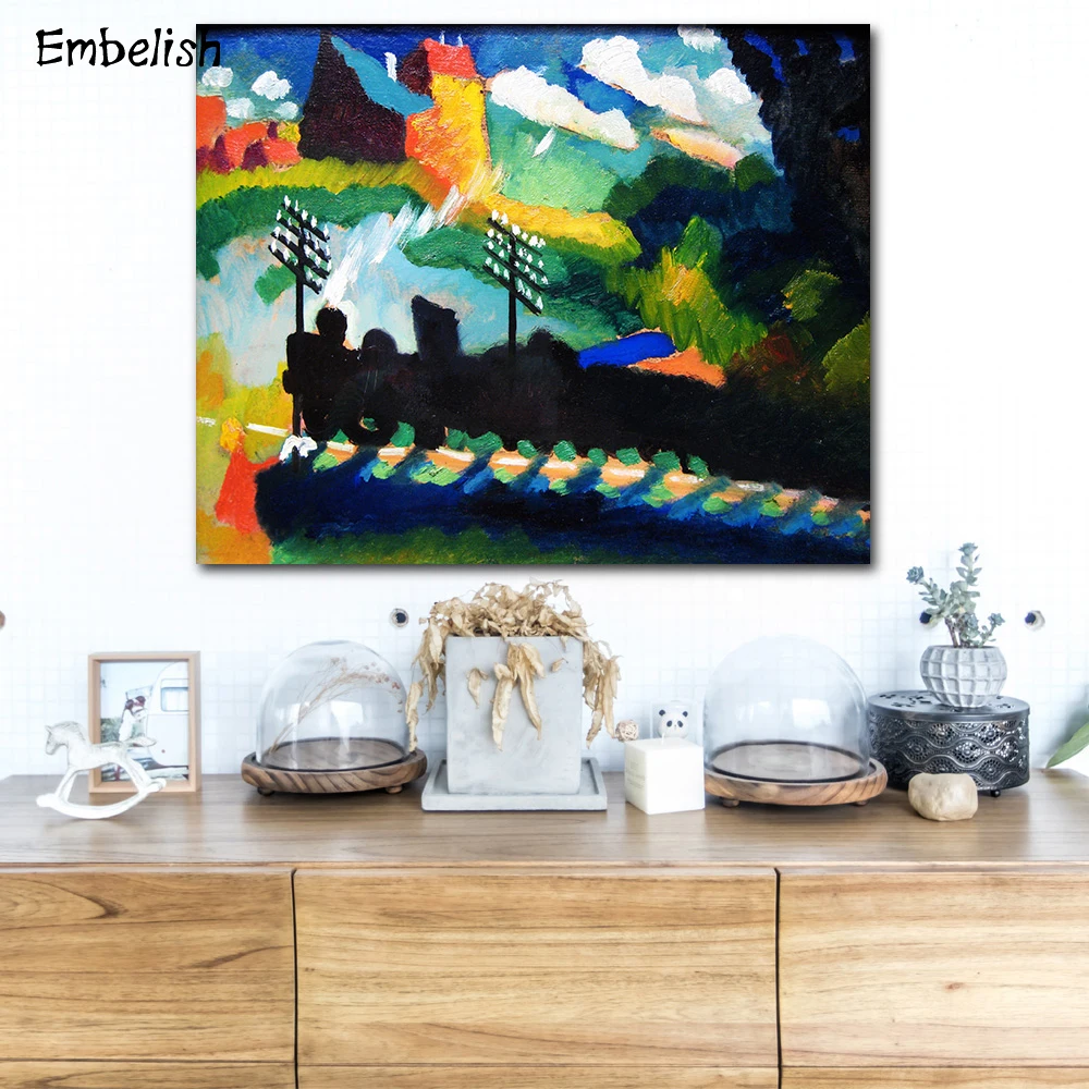 Embelish 1 шт. Современный домашний декор Василий Кандинский настенные