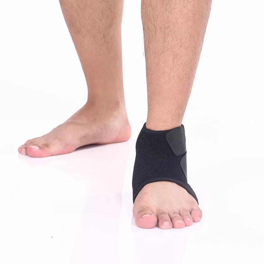 1 шт. регулируемая OK ткань поддерживающая лодыжку эластичный дышащий Бандаж для