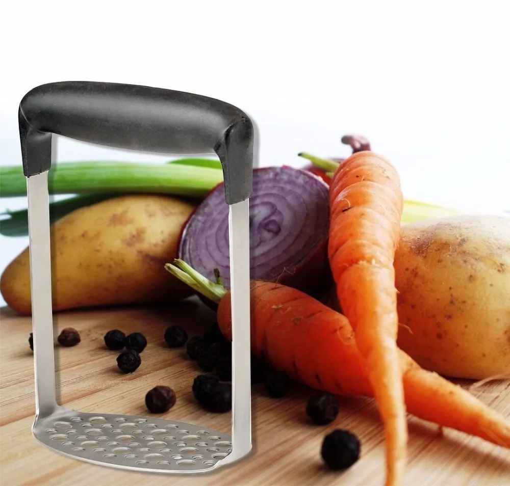 Бесплатная доставка из нержавеющей стали картофеля пресс для Ricer Сверхмощная