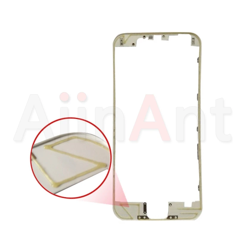 10 шт. для iPhone 6 7 8 6s Plus Передний сенсорный ЖК экран горячий клей корпус