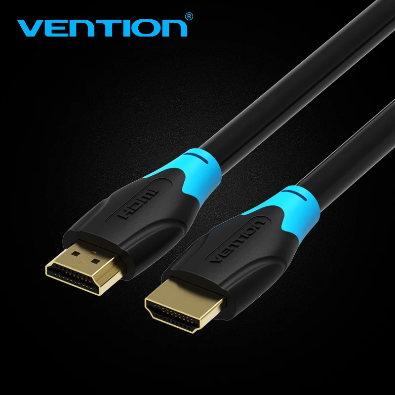 Позолоченный HDMI кабель Vention 4K * 2K с ультра высоким разрешением для ТВ Blu Ray Игровая