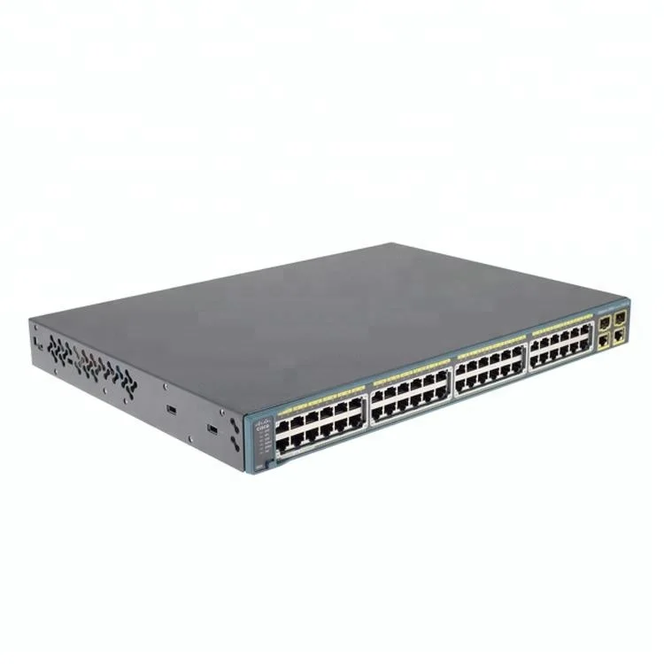 Новые CISCO WS C2960 48PST L сетевой коммутатор ethernet питания через Ethernet 2960 48 10/100 poe + 2 1000BT SFP