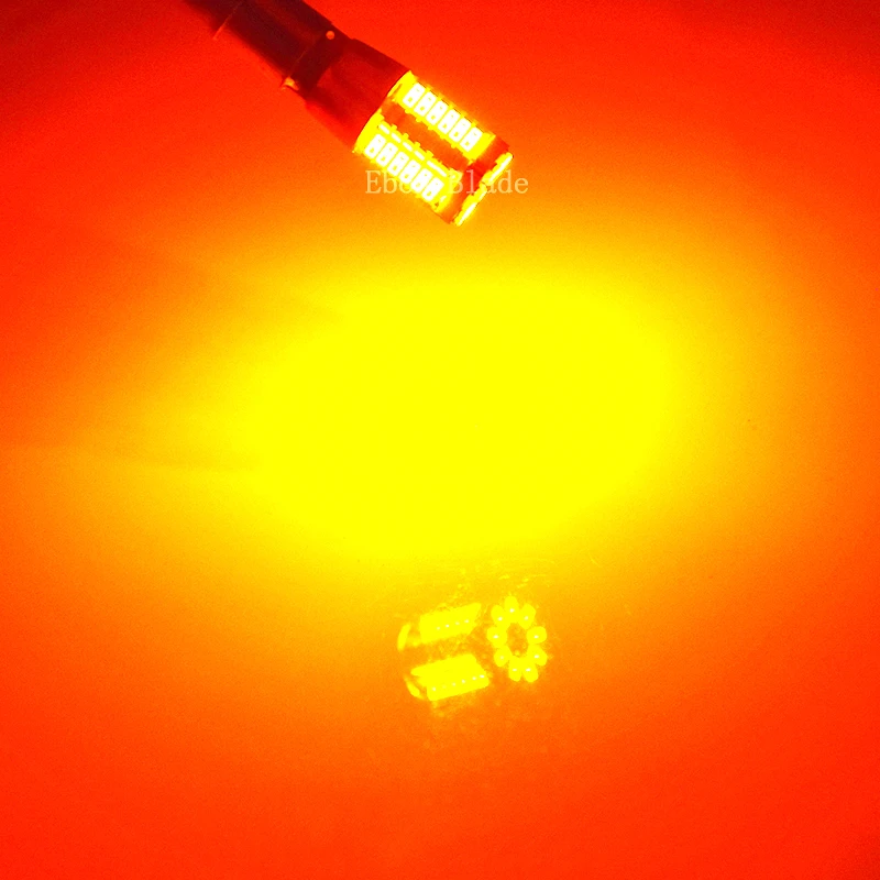 2 x H21W BAY9S светодиодный автомобиль 57SMD Габаритные огни номерного знака чтения хвост Купол Карта, сигнализирующий фонарь лампа Ледяной Синий и красный цвета Янтарный