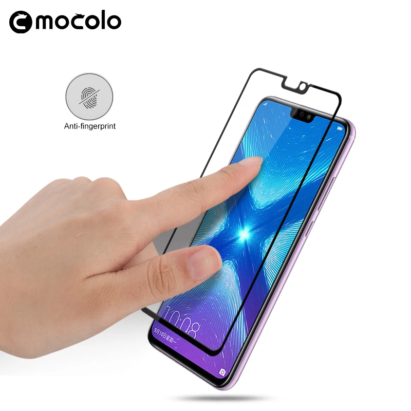 Mocolo 2.5D 9 H полное покрытие закаленное стекло плёнки защитное стекло на для хуавэй хонор 8X Huawei Honor 8X 8 X Honor8X X8 4/6 64/128 ГБ защитный экран телефона