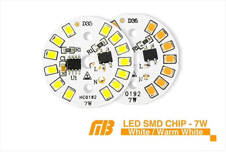 Светодиодный ламповый чип SMD 15 Вт, 12 Вт, 9 Вт, 7 Вт, 5 Вт, 3 Вт, светильник с бусинами, 230 В, 220 В, вход Smart IC DIY, светодиодный светильник, холодный белый, теплый белый