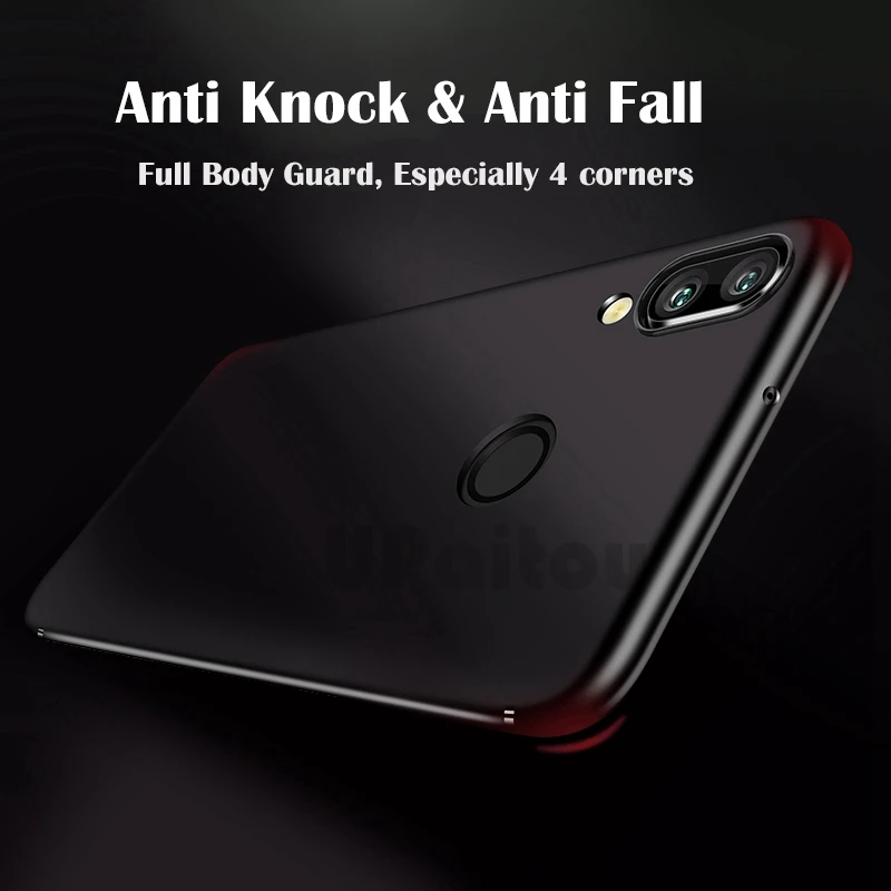 UPaitou For Huawei Nova 3 3i 3e 2i 2s 2 Youth Matte TPU Case Soft Silicon Cover for HUAWEI P Smart+ P20 10 Mate Lite |