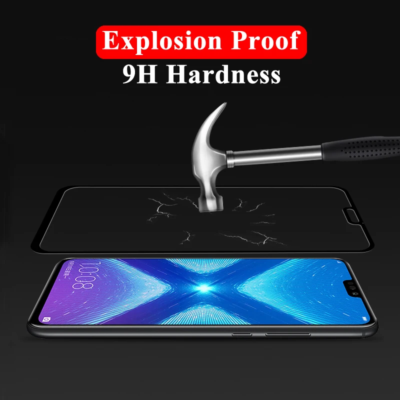 Закаленное стекло на honor 8a pro 8x 8c 8 s Защитное для экрана huawei 8s a x c | Мобильные