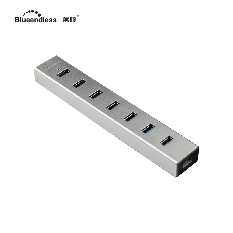 Высокоскоростной Usb 3 0 концентратор с 7 портами алюминиевый кардридер зарядное