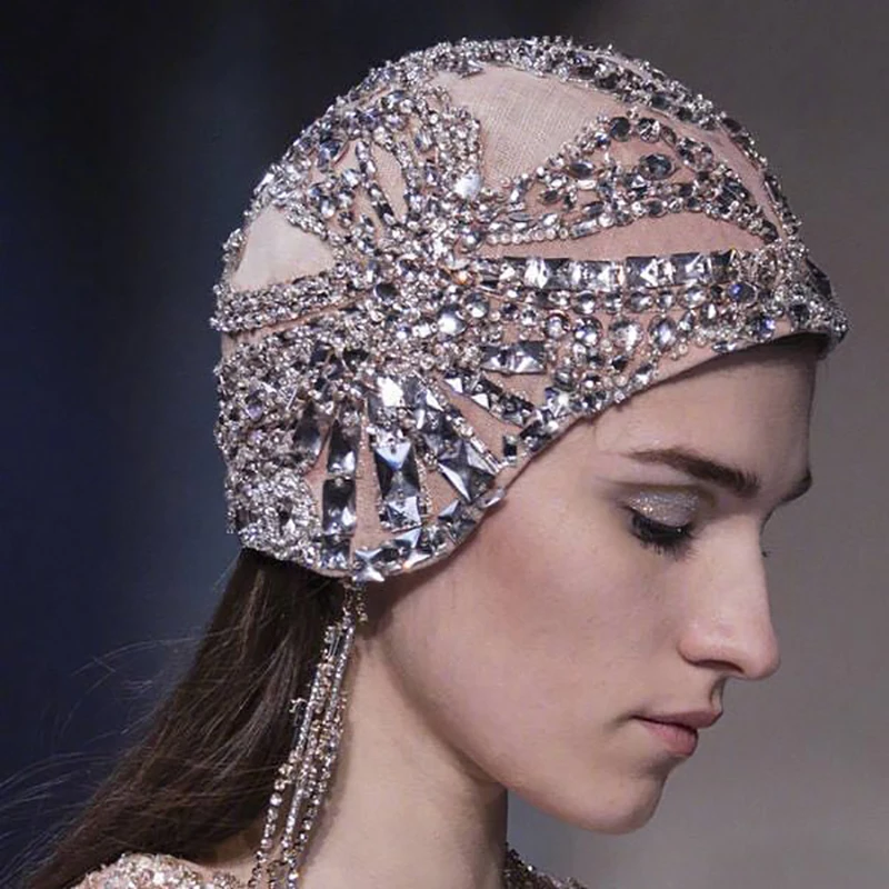 5 ярдов/шт. сапфировый синий кристалл стекло стразы цепь Золотое дно сделай сам