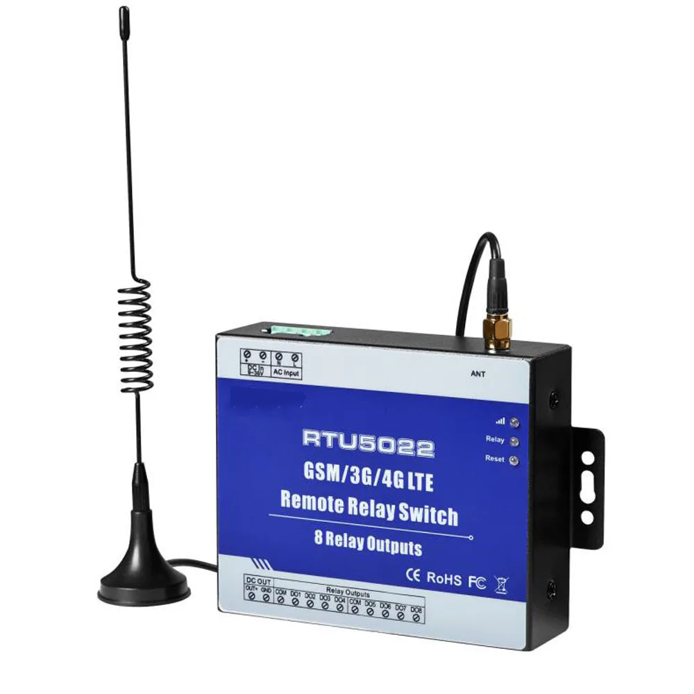 3g IOT RTU пульт дистанционного управления по SMS поддерживает Modbus TCP для