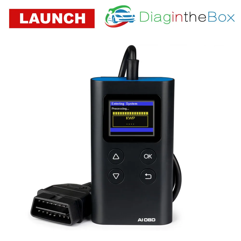 LAUNCH AI OBD Автомобильный сканер OBD2 EOBD автоматический диагностический инструмент