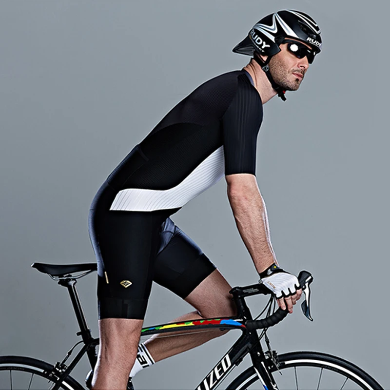 Мужская велосипедная кофта Santic 2019 Pro Racing цельный костюм для езды эластичная